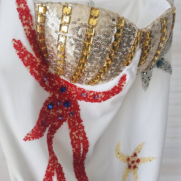 STARFISH BANDAGE MINI DRESS size m - Picture 7 of 9